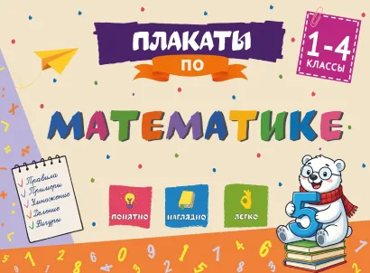Обложка Плакаты по математике: 1-4 классы