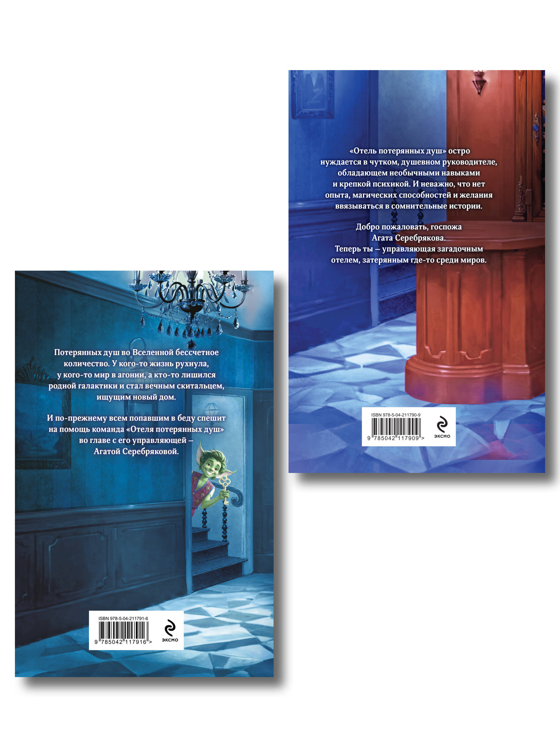 Комплект из 2 книг (Отель потерянных душ. Госпожа управляющая + Отель потерянных душ. Госпожа проводница эфира)