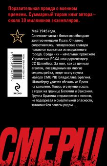 Обложка сзади Следы со свастикой Александр Тамоников