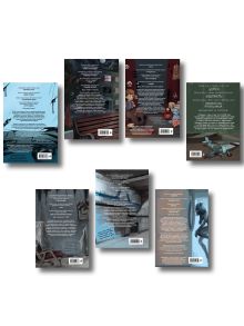 Обложка сзади Комплект из 7 книг. Вселенные ужасов Влада Райбера (ИК)