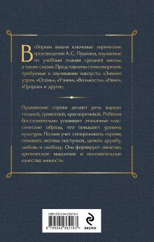 Обложка сзади Я памятник себе воздвиг нерукотворный Александр Пушкин