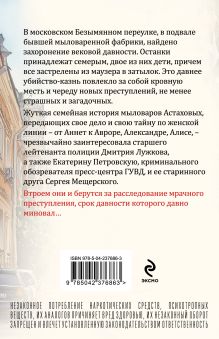 Обложка сзади Призрак Безымянного переулка Татьяна Степанова