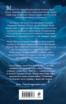 Обложка сзади Лорд Райтара Анастасия Зинченко