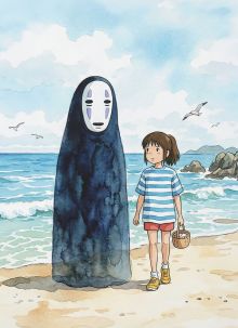 Обложка Блокнот Хаяо Миядзаки для творчества с душой. Унесенные призраками