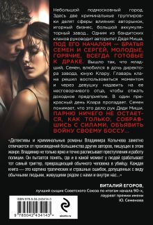 Обложка сзади Дочь врага Владимир Колычев