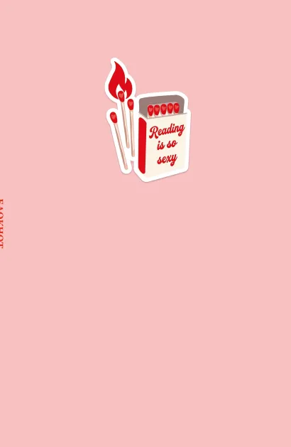 Обложка Блокнот. Reading is so sexy (А5, на скобе, 64 стр.)