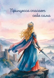 Обложка Принцесса спасает себя сама. Ежедневник недатированный (А5, 72 л.)