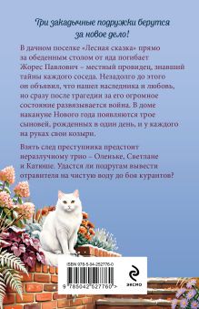 Обложка сзади Зимние козни в дачном раю Дарья Калинина