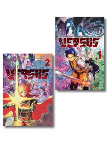 Комплект манги VERSUS. Замес. Том 1 и 2 + стикерпак