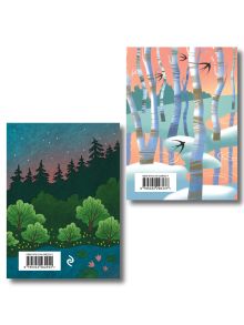 Обложка сзади Комплект Русская лирика (из 2-х книг Тютчев и Фет)