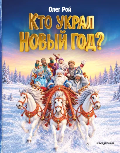 Обложка Кто украл Новый год? Олег Рой