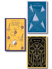 Набор "Американская классика в оригинале" (комплект из 3-х книг: "The Great Gatsby","Martin Eden", "Little Women. Good Wives")