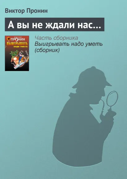 Обложка А вы не ждали нас… Виктор Пронин