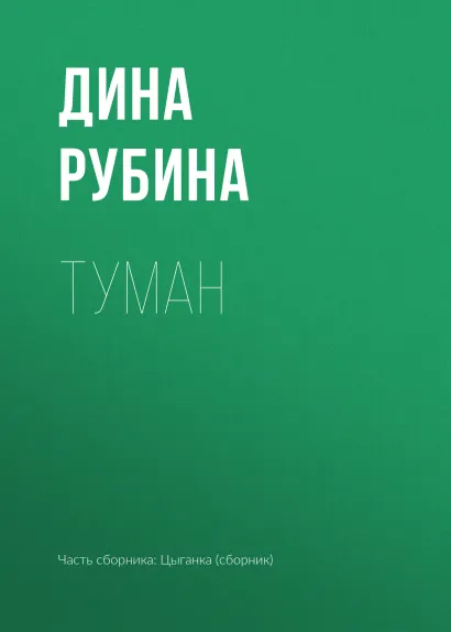 Обложка Туман Дина Рубина