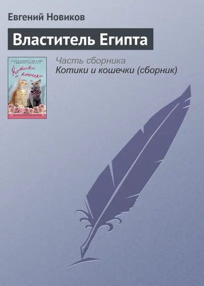 Обложка Властитель Египта Евгений Новиков