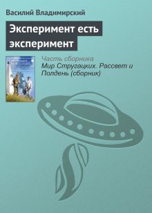 Обложка Эксперимент есть эксперимент Василий Владимирский