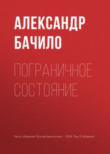 Обложка Пограничное состояние. Инцидент. Александр Бачило