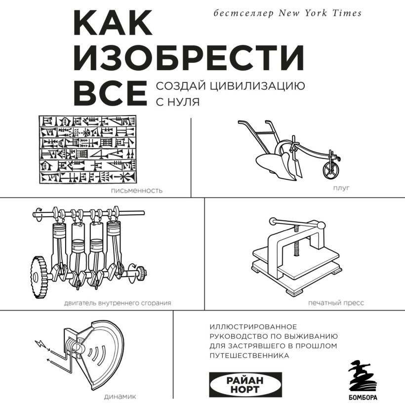 Обложка Как изобрести все. Создай цивилизацию с нуля Райан Норт