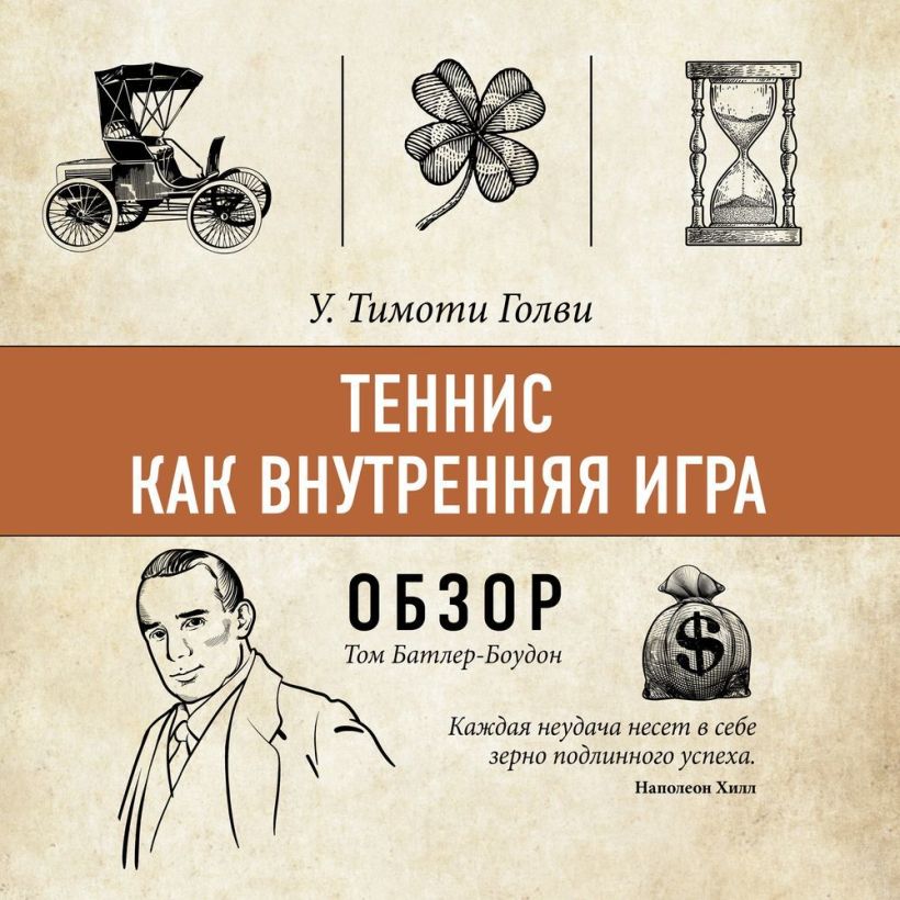 Обложка Теннис как внутренняя игра. У. Тимоти Голви (обзор) Том Батлер-Боудон