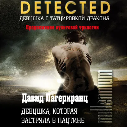 Обложка Девушка, которая застряла в паутине Давид Лагеркранц