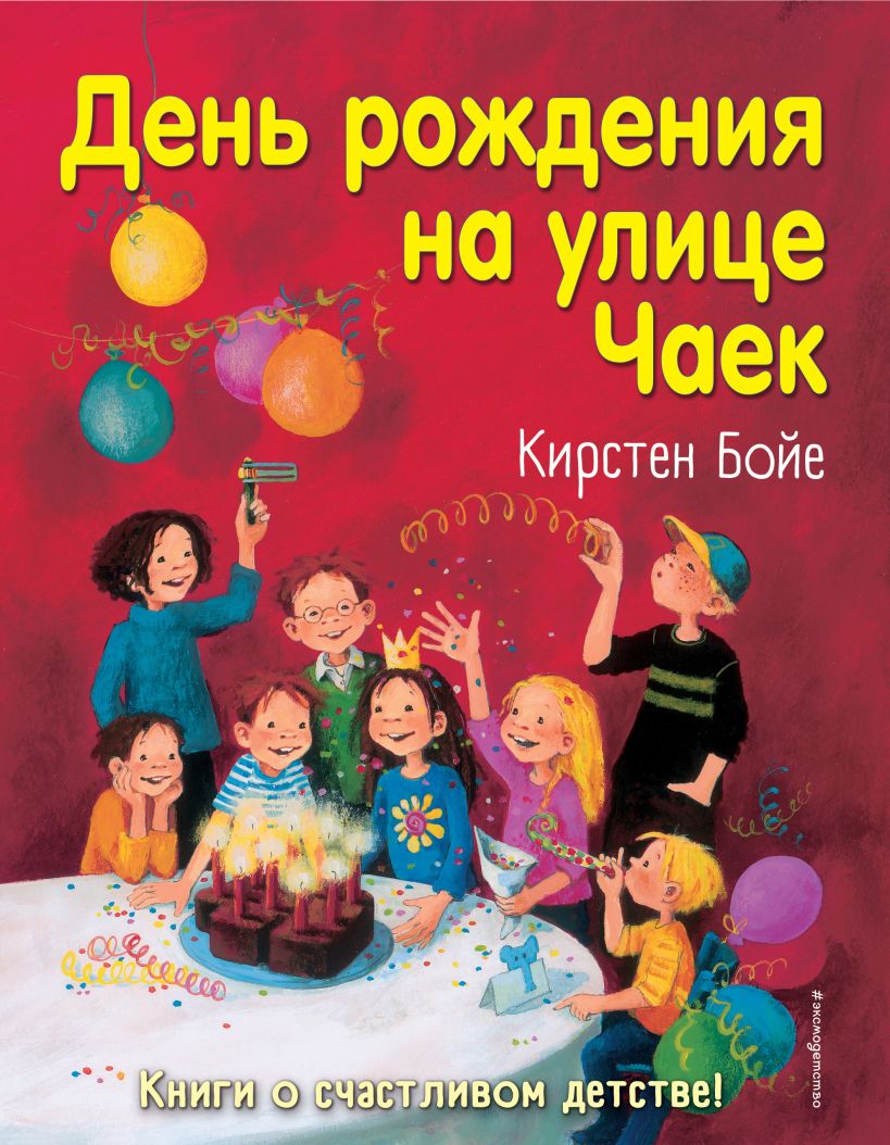 Обложка День рождения на улице Чаек Кирстен Бойе