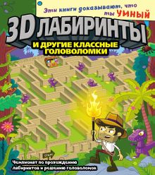 Обложка 3D-лабиринты и другие классные головоломки