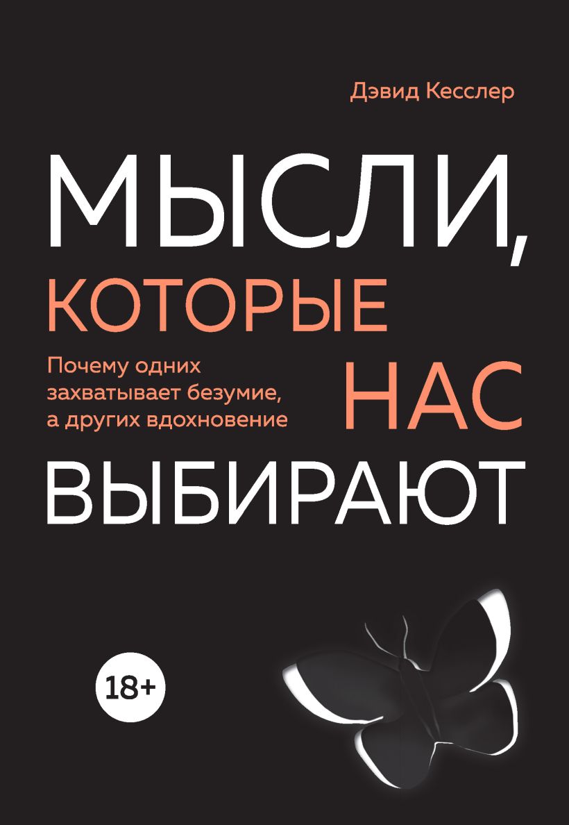 Обложка Мысли, которые нас выбирают. Почему одних захватывает безумие, а других вдохновение Дэвид А. Кесслер
