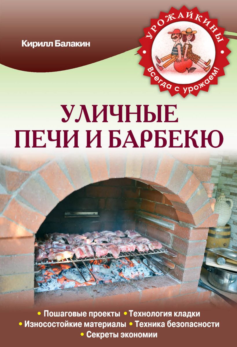 Обложка Уличные печи и барбекю Кирилл Балакин