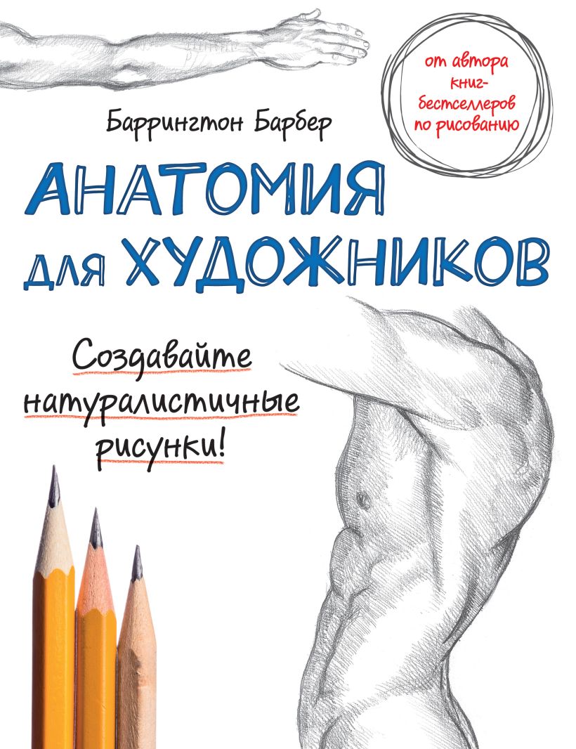 Обложка Анатомия для художников Баррингтон Барбер