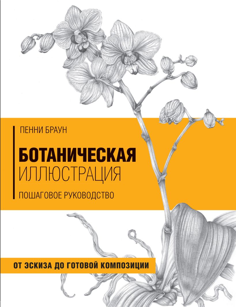 Обложка Ботаническая иллюстрация. Пошаговое руководство. От эскиза до готовой композиции Пенни Браун