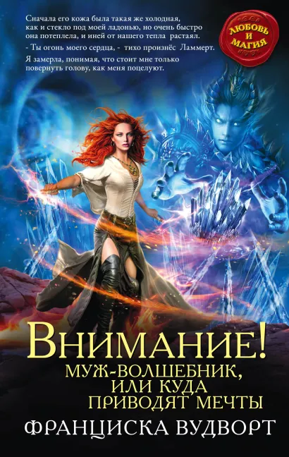 Обложка Внимание! Муж-волшебник, или Куда приводят мечты Франциска Вудворт