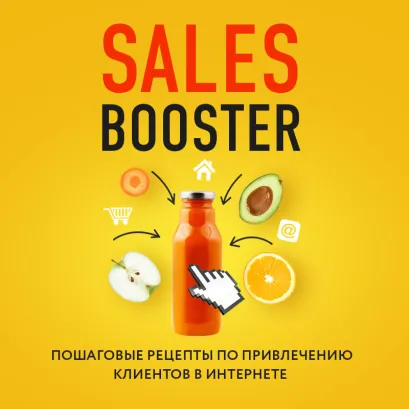Обложка Sales Booster. Пошаговые рецепты по привлечению клиентов в интернете Павел Проценко, Илья Егоров