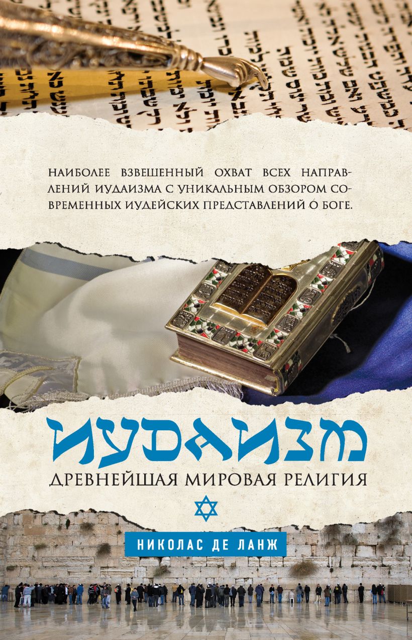 Обложка Иудаизм: Древнейшая мировая религия Николас де Ланж