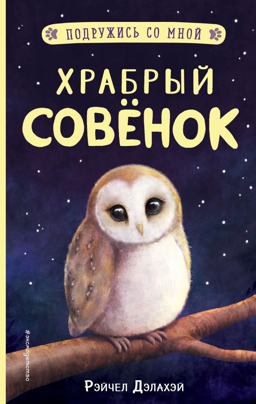 Обложка Храбрый совёнок Рэйчел Дэлахэй