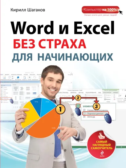 Обложка Word и Excel без страха для начинающих. Самый наглядный самоучитель Кирилл Шагаков