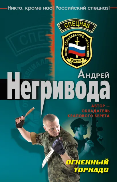 Обложка Огненный торнадо Андрей Негривода