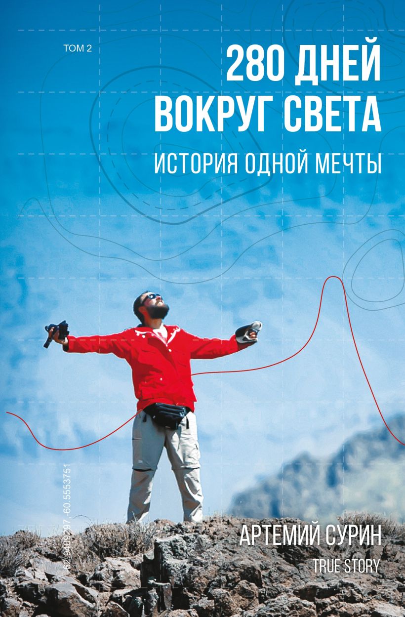 Обложка 280 дней вокруг света: история одной мечты. Антарктида - Азия Сурин А.А.