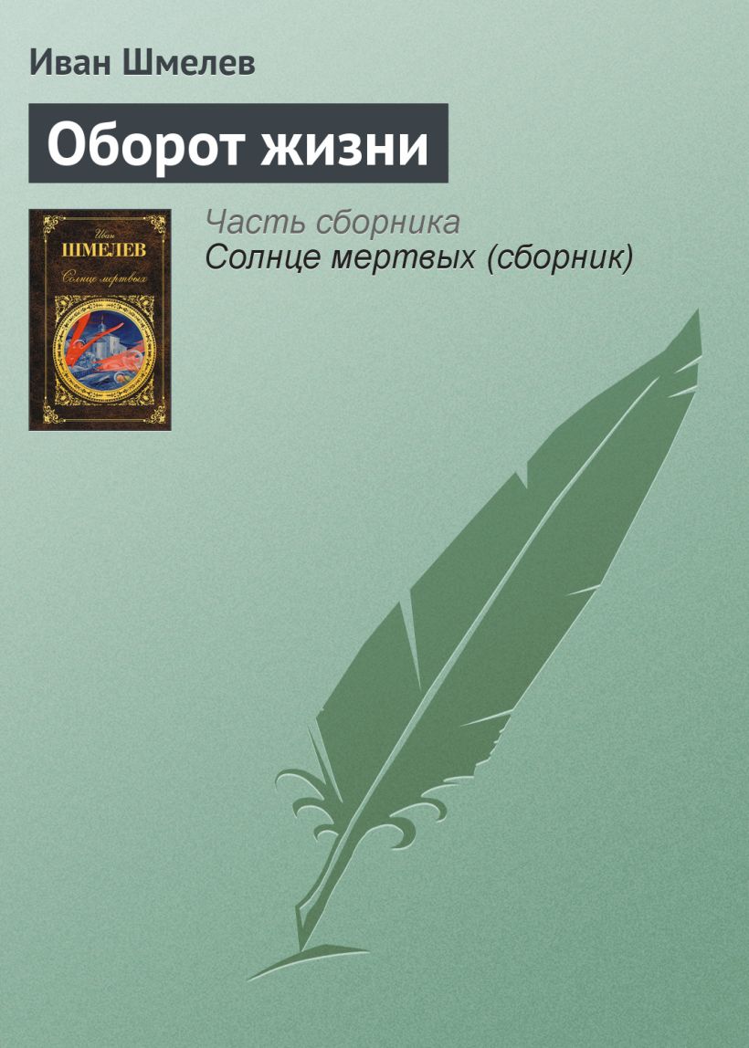 Обложка Оборот жизни Иван Шмелев