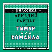 Обложка Тимур и его команда Аркадий Гайдар