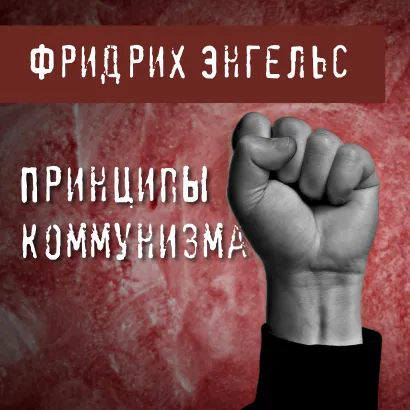 Обложка Принципы коммунизма Фридрих Энгельс