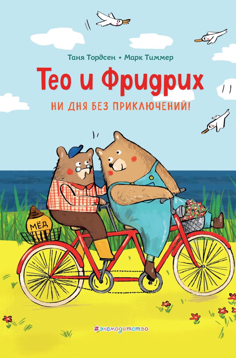 Обложка Тео и Фридрих. Ни дня без приключений! (ил. Й. Кавамура) Таня Тордсен, Марк Тиммер