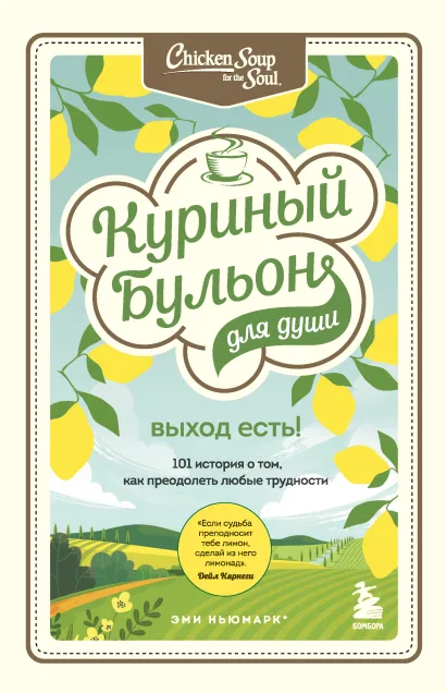 Обложка Куриный бульон для души. Выход есть! 101 история о том, как преодолеть любые трудности Эми Ньюмарк, Джек Кэнфилд, Марк Хансен