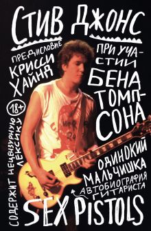 Обложка Одинокий мальчишка: автобиография гитариста Sex Pistols Стив Джонс