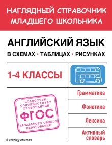 Обложка Английский язык в схемах, таблицах, рисунках М. А. Львова