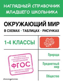 Обложка Окружающий мир в схемах, таблицах, рисунках А. М. Горохова