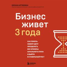 Обложка Бизнес живет три года. Как помочь своему делу преодолеть все кризисы начального этапа и выйти в стабильный рост Оксана Артюхина