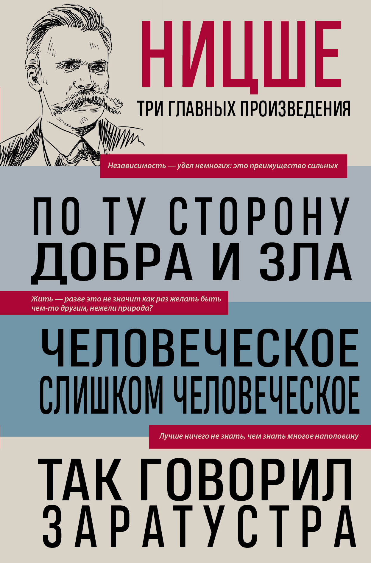 Фридрих Ницше. По ту сторону добра и зла. Человеческое, слишком человеческое. Так говорил Заратустра