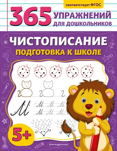 Обложка Чистописание. Подготовка к школе А. М. Горохова