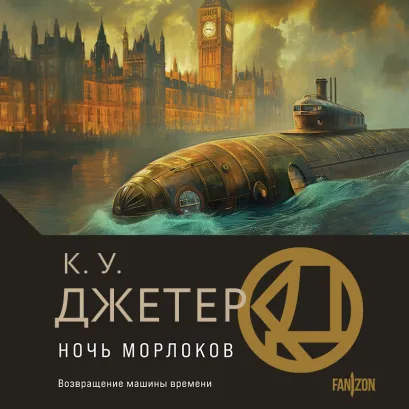 Обложка Ночь морлоков К. У. Джетер