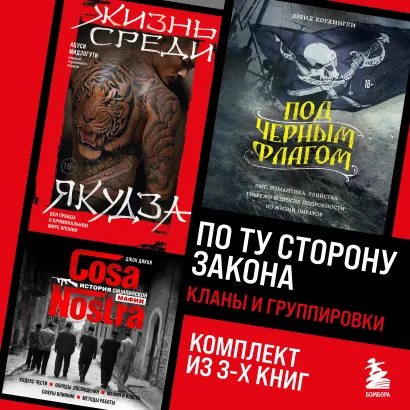 Обложка По ту сторону закона. Кланы и группировки Дэвид Кордингли, Джон Дикки, Ацуси Мидзогути